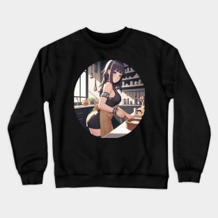 Hinata Hyuga - Apron Style Crewneck Sweatshirt
